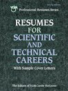 Resumes for Scientific and Technical Careers